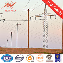 Low Voltage Galvanized Steel Electrical Power Poles